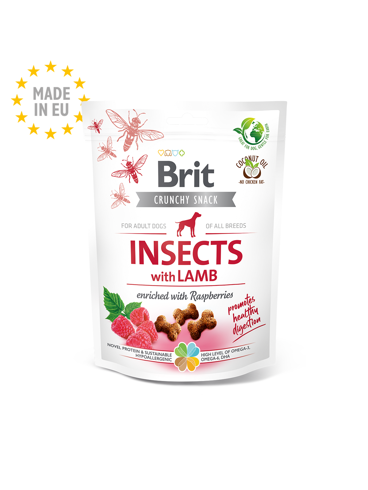  bc crunchy snack - insects with lamb 200 g-10