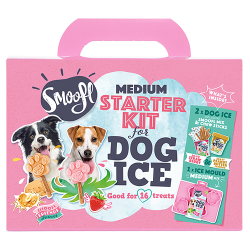 Smoofl starter kit voor hondenijsjes medium -2