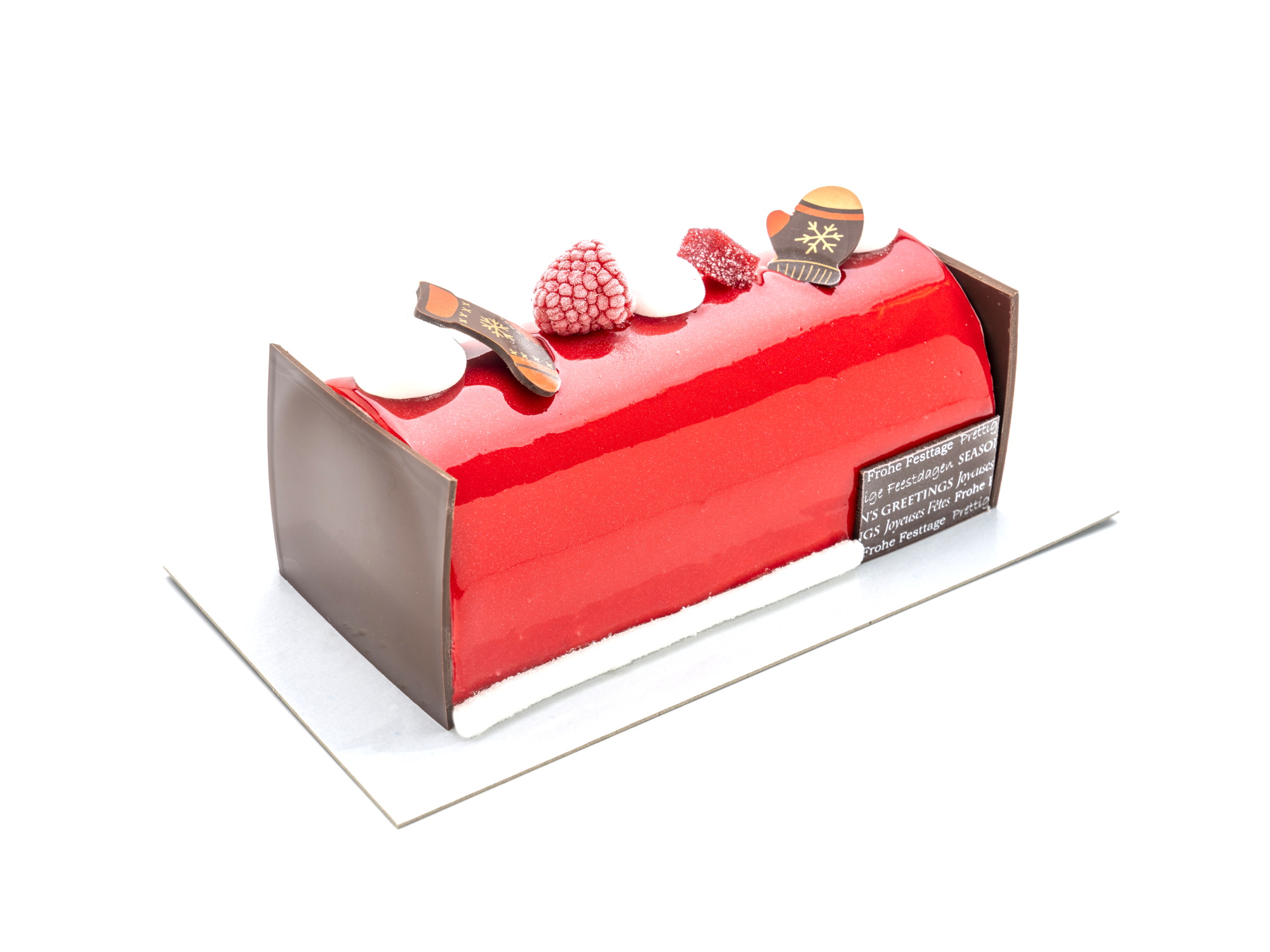 Bûche Framboos - 6 personen