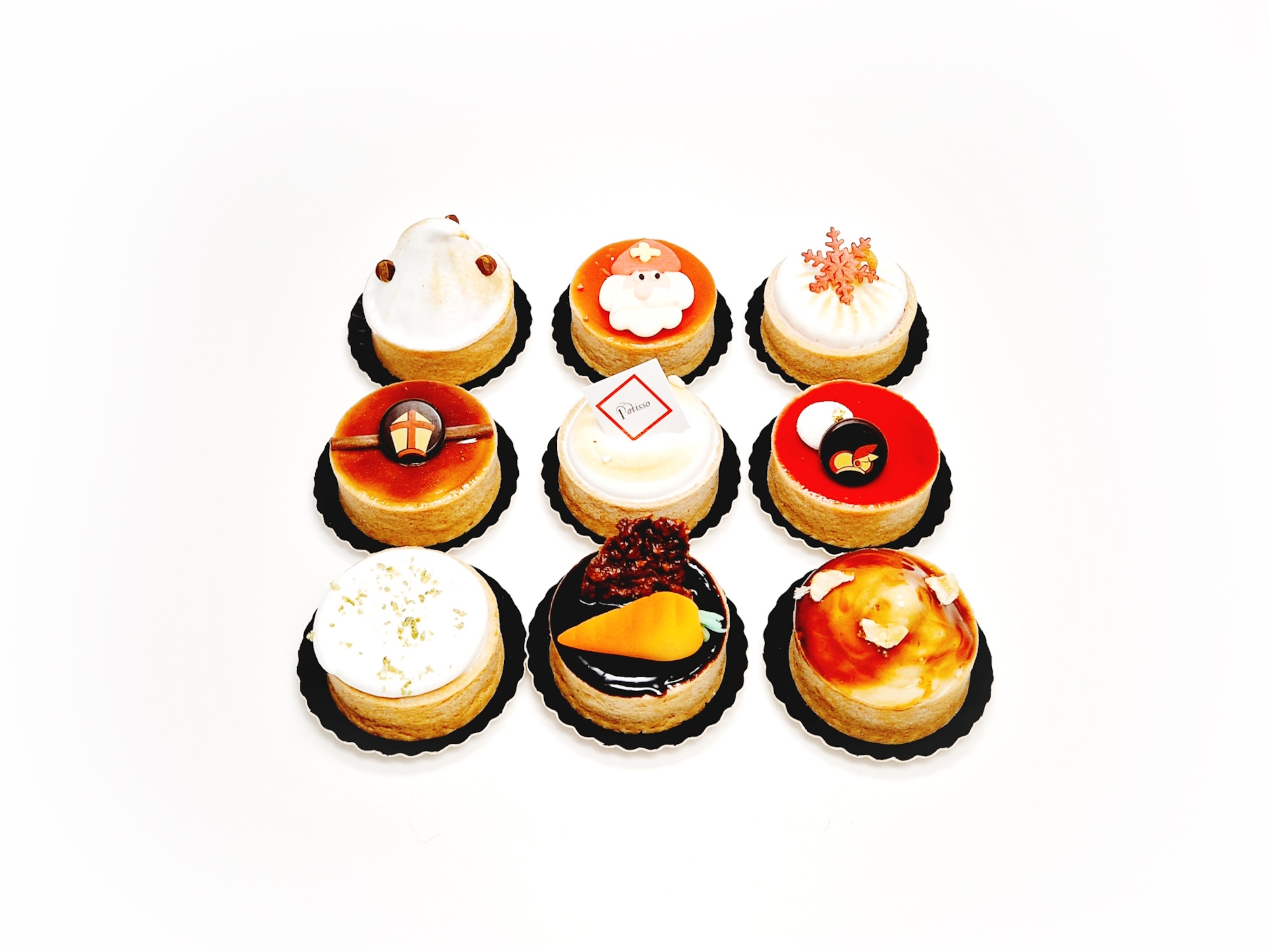 Mini ijsgebakjes sint - 9 stuks